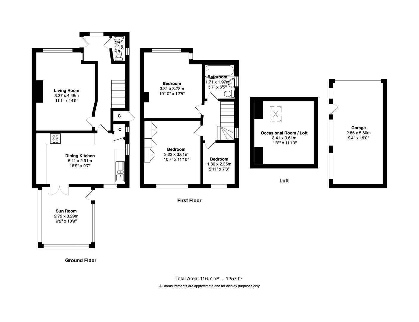 20, Hillfoot Avenue, Pudsey floorplan