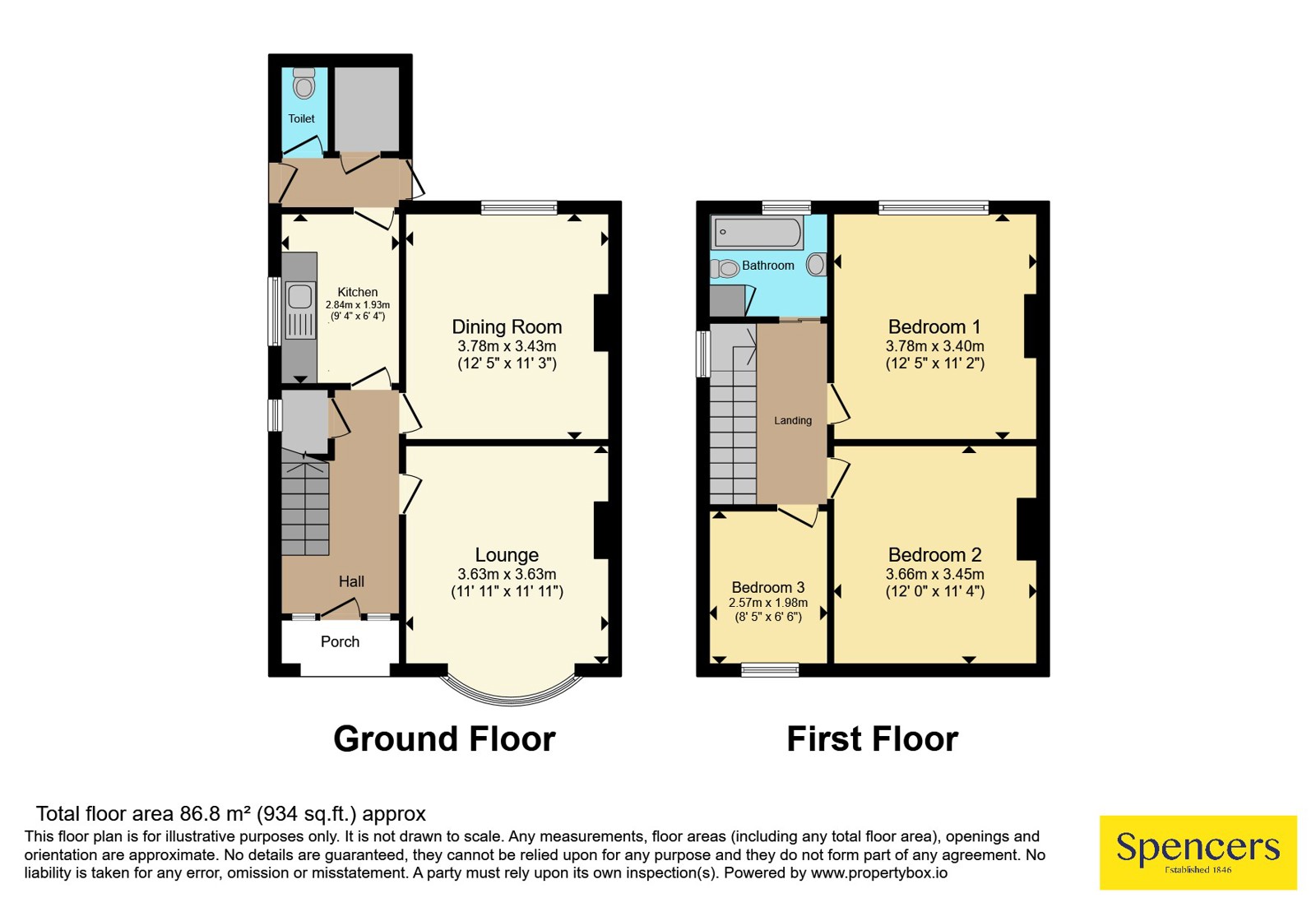 16, Holt Road, Leicester floorplan