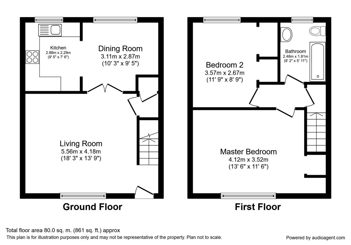 2 Bedrooms Flat to rent in Bromley Road, London SE6