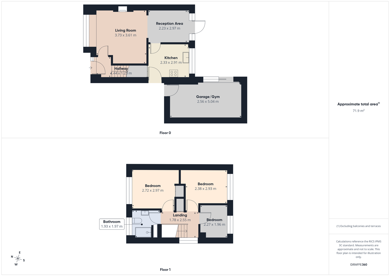 31, Walker Crescent, Telford floorplan