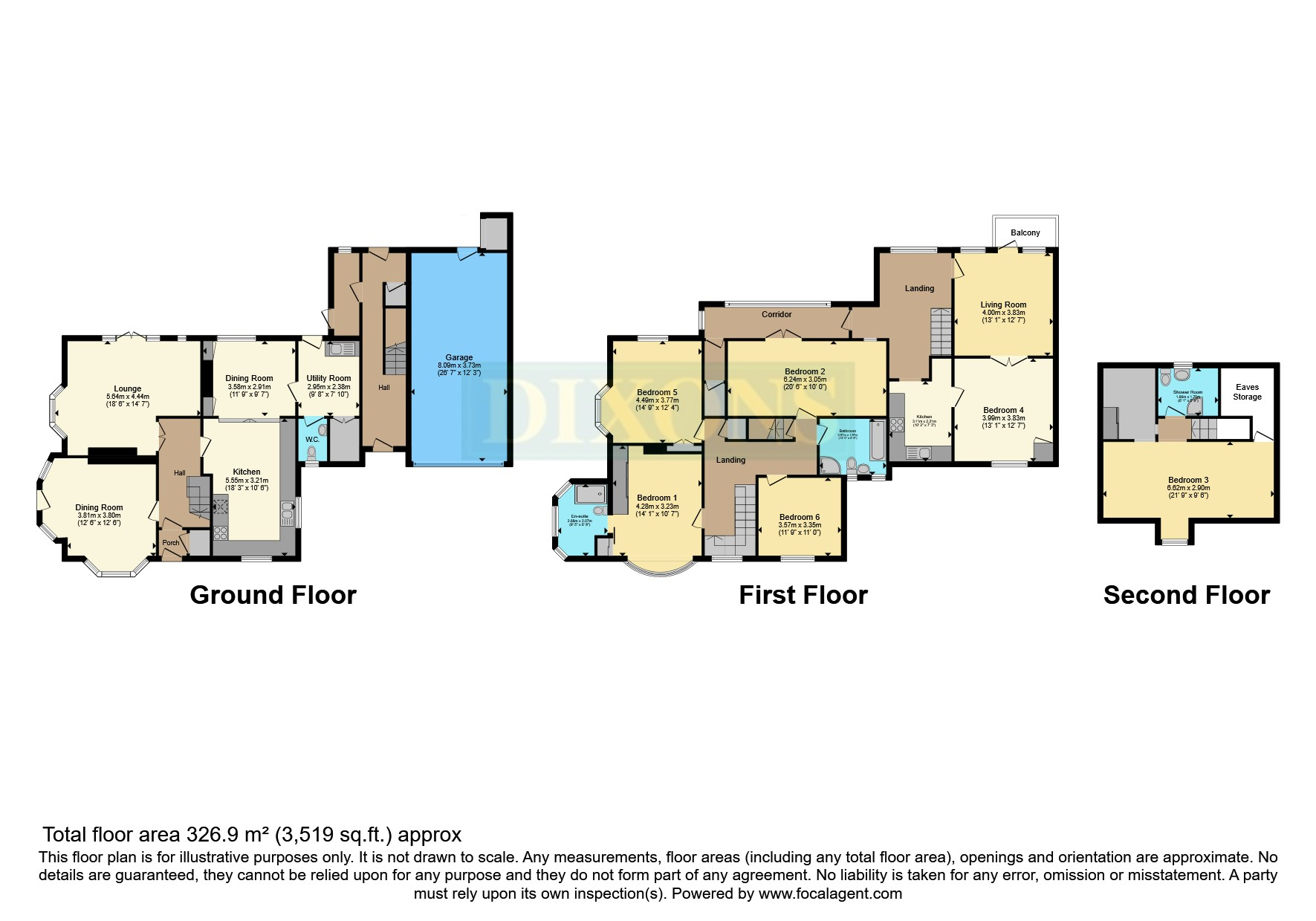 48, Hillgrove Crescent, Worcestershire floorplan