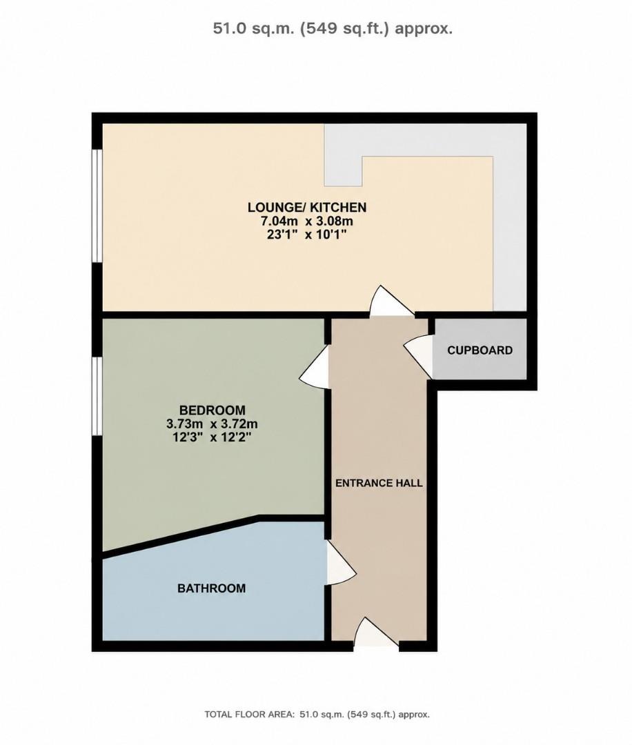 3, White Hart Court, High Street, Waltham Cross floorplan