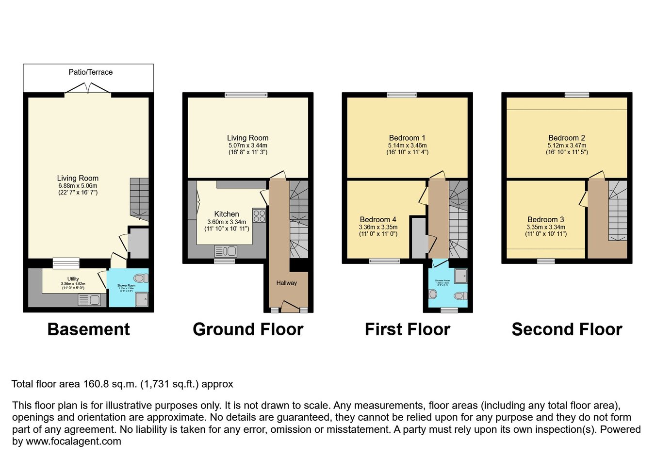 8, Roche Terrace, Porthmadog floorplan