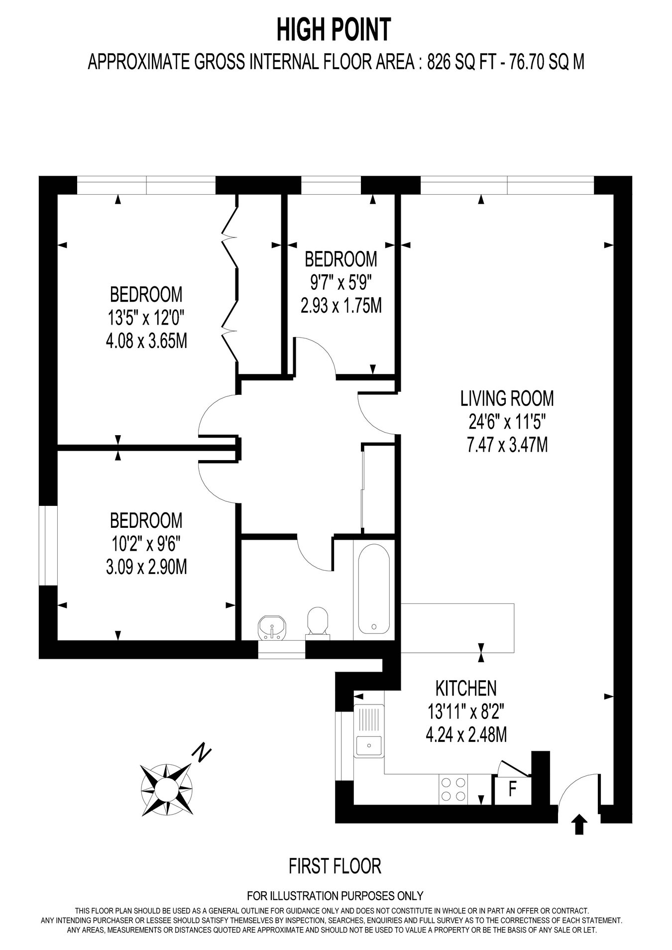 30, High Point, WEYBRIDGE floorplan