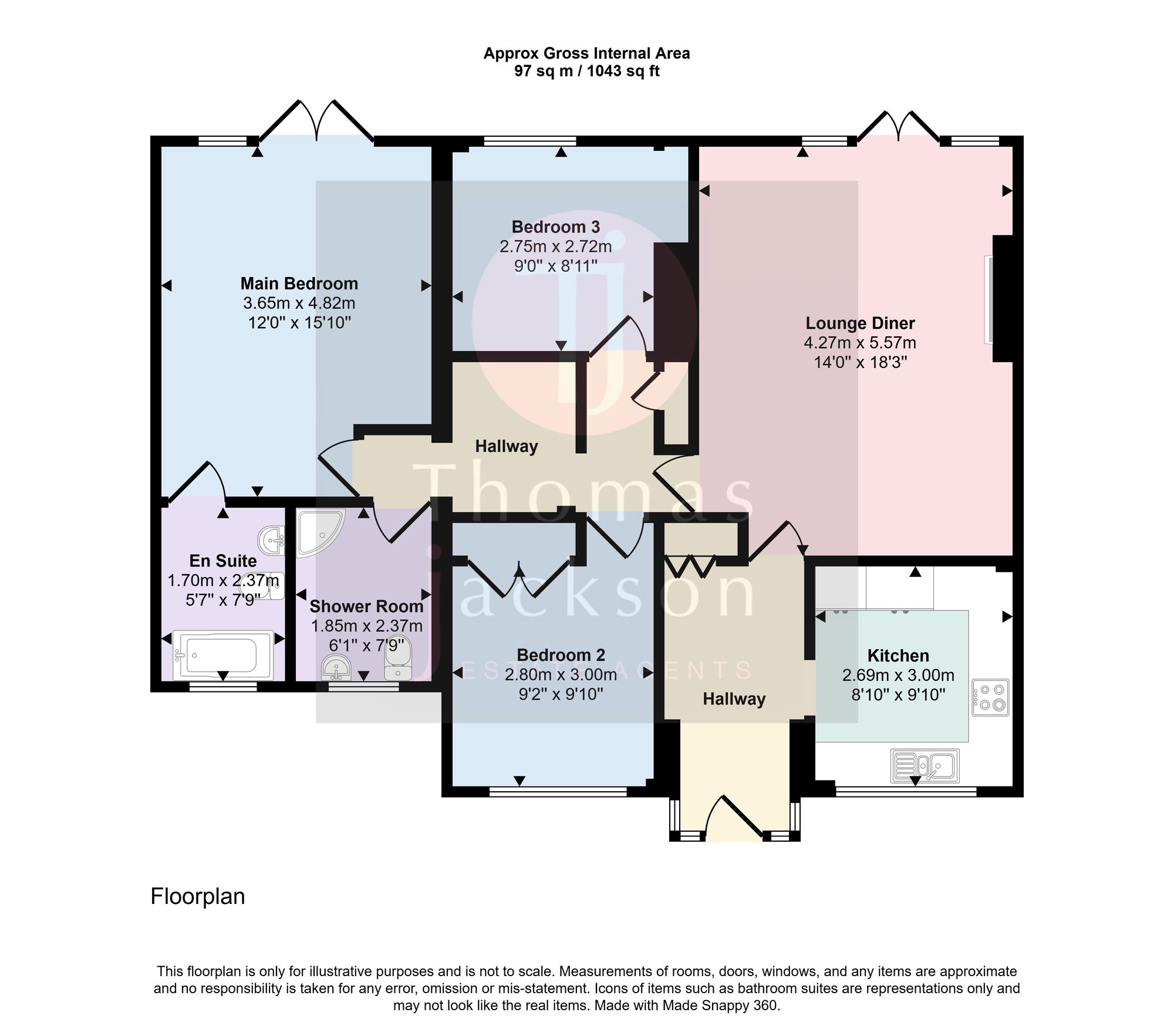 8 Harbledown Gardens, Margate floorplan