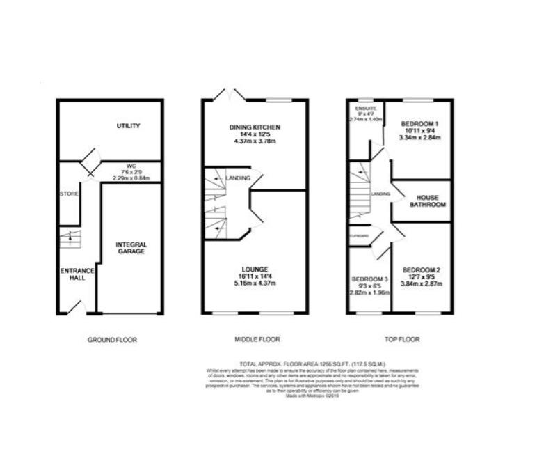 6, Victoria Court, Huddersfield floorplan