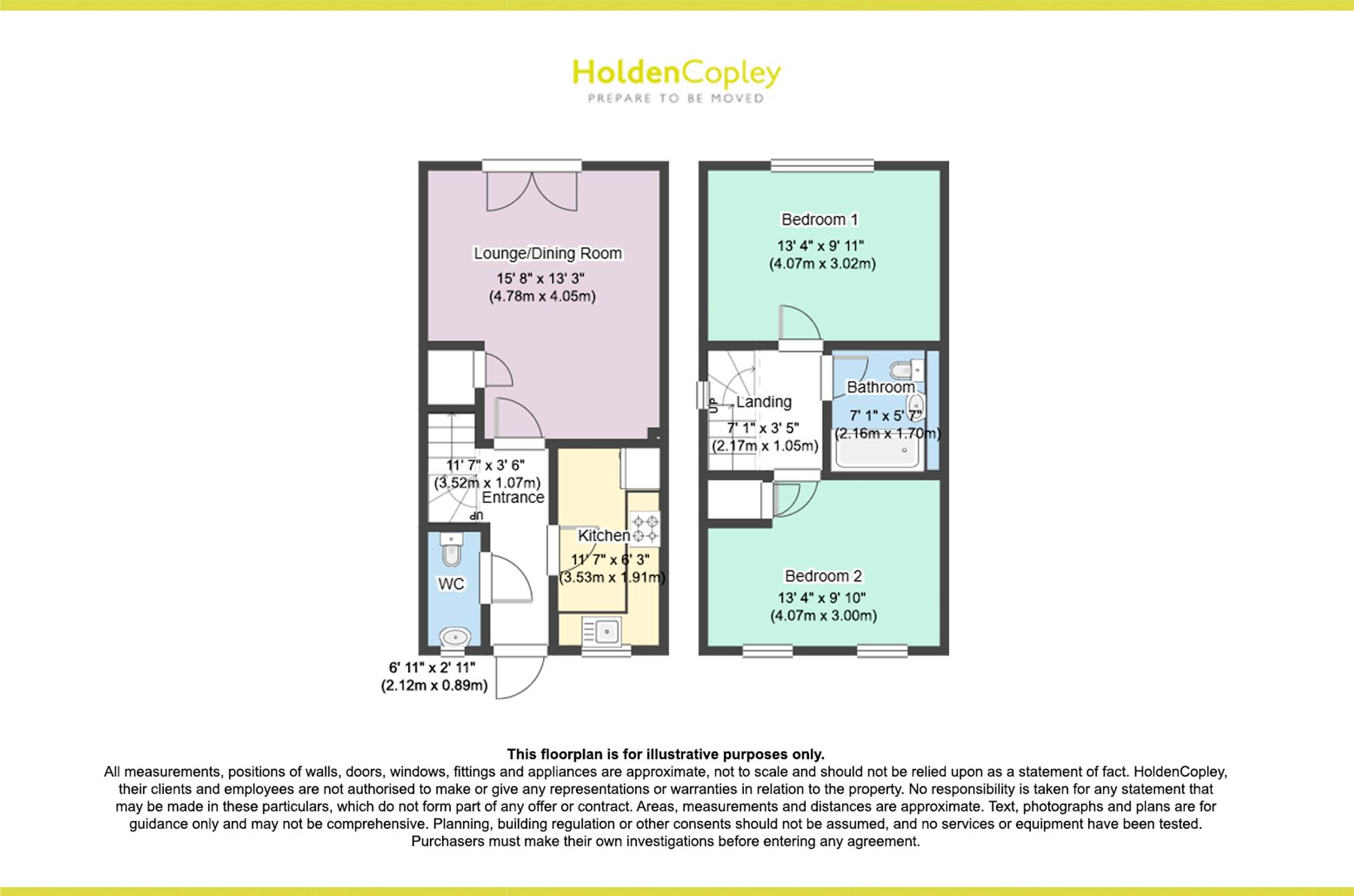 14 Rawnsley Drive, Nottingham floorplan