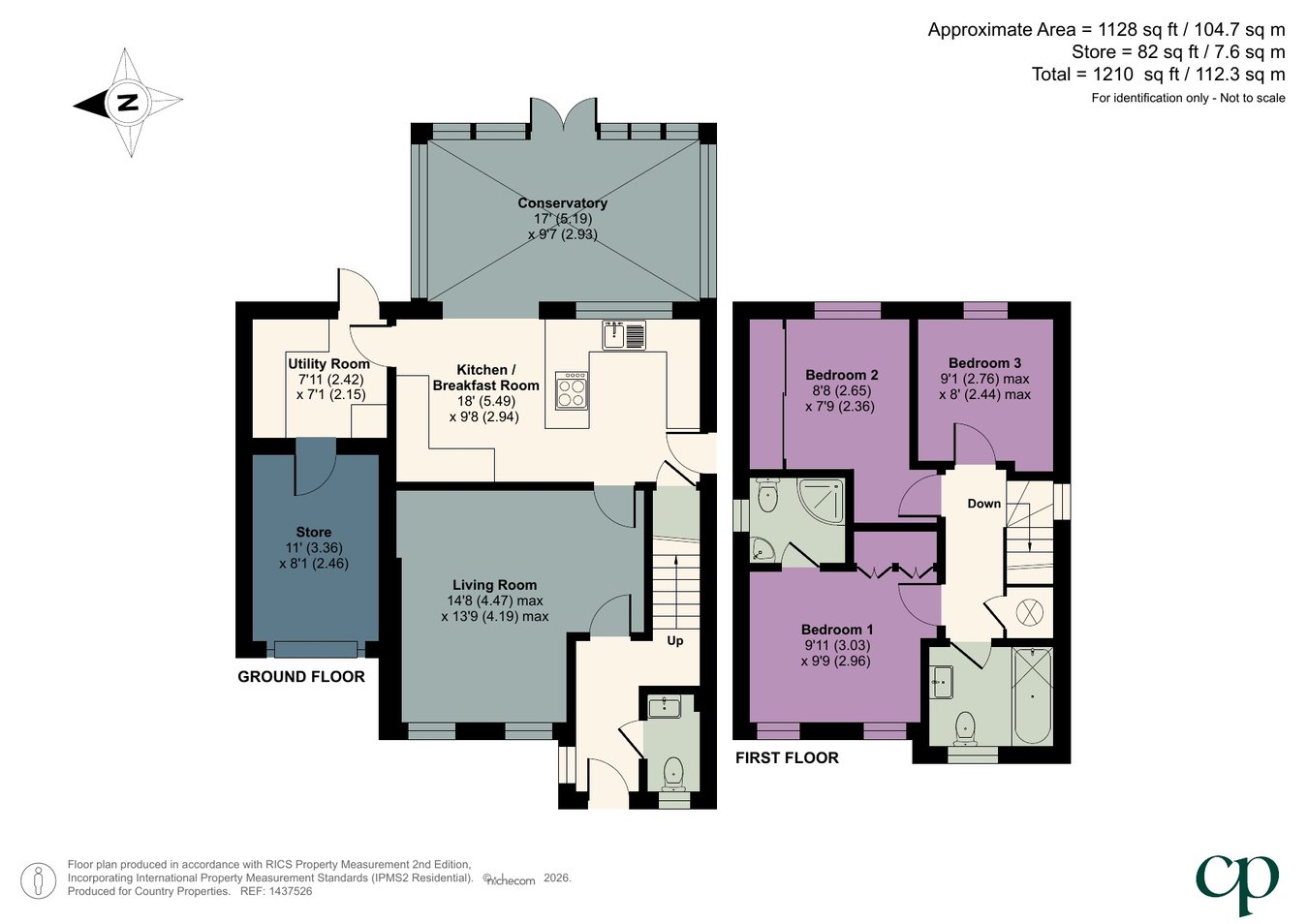 7, Moor Lane, Flitwick floorplan
