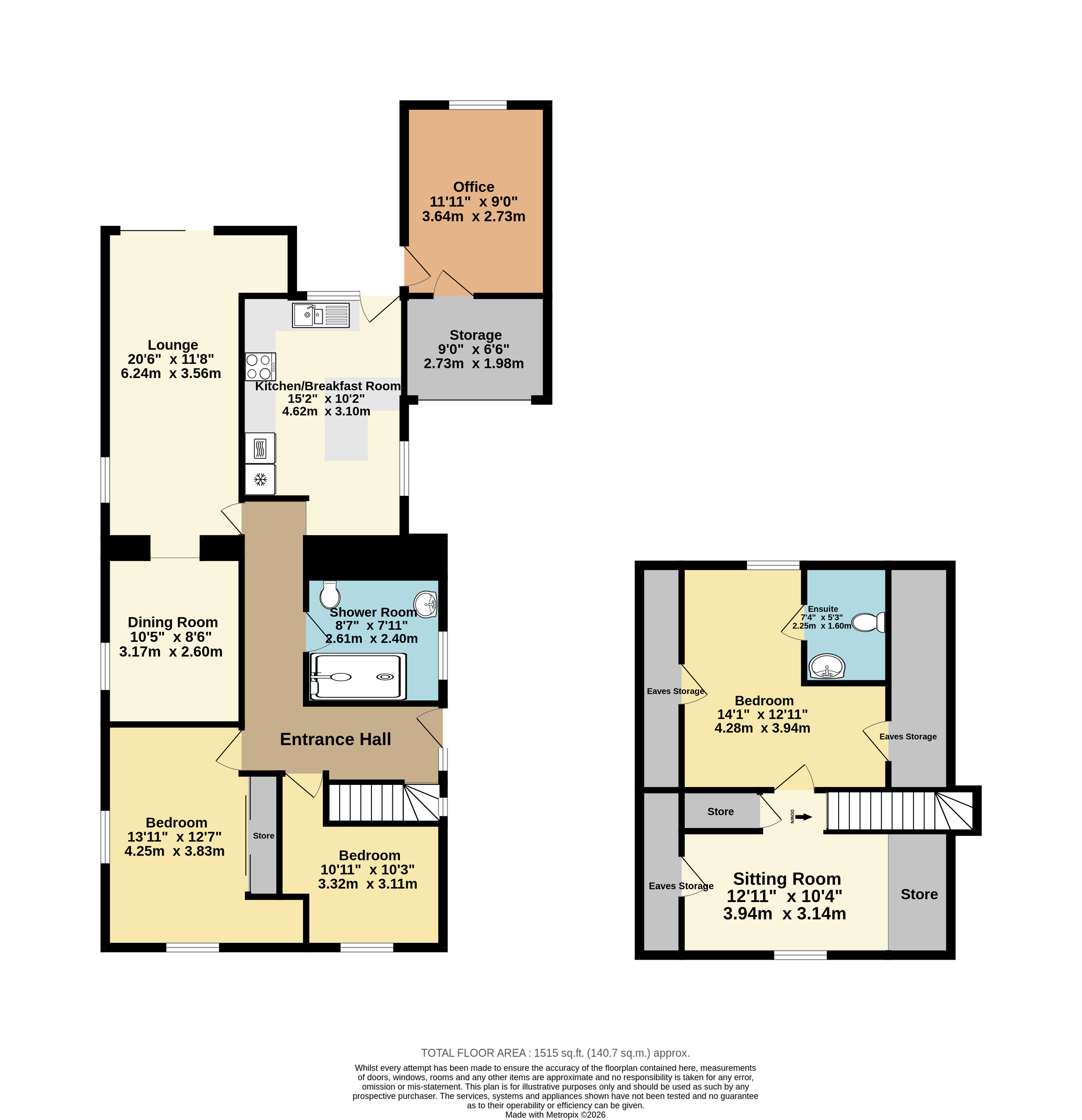 36, Maydowns Road, Whitstable floorplan