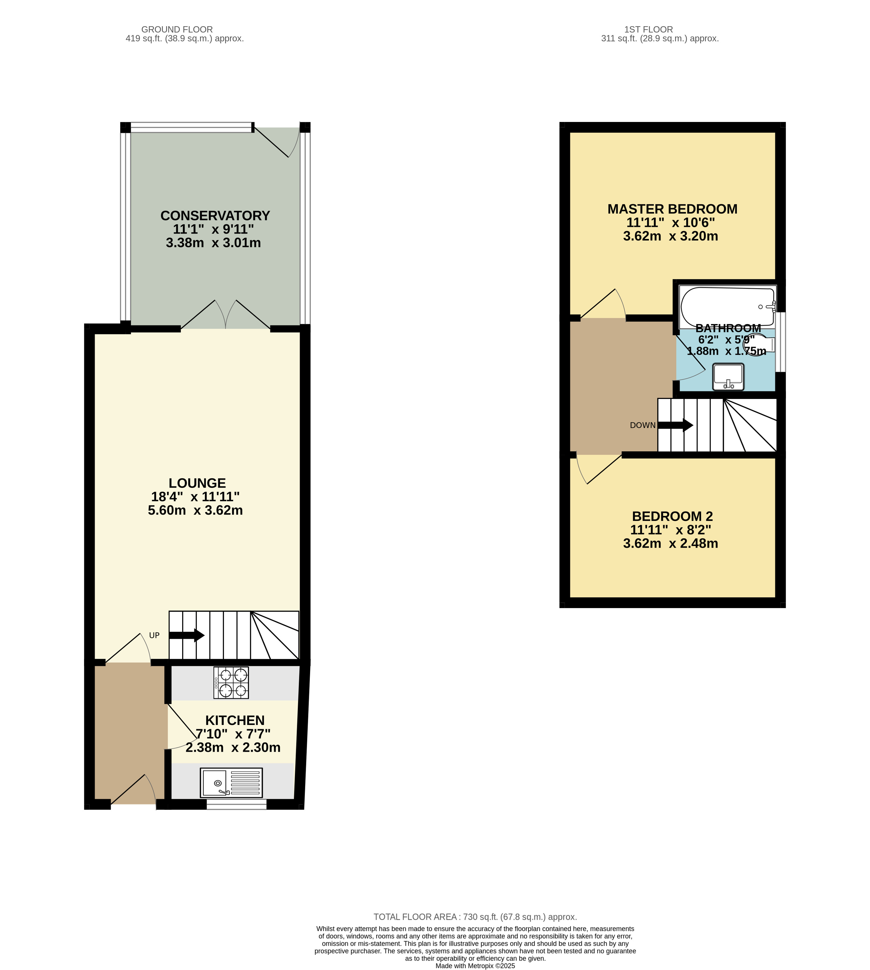 8, Bunting Drive, Westwood Park, Bradford floorplan