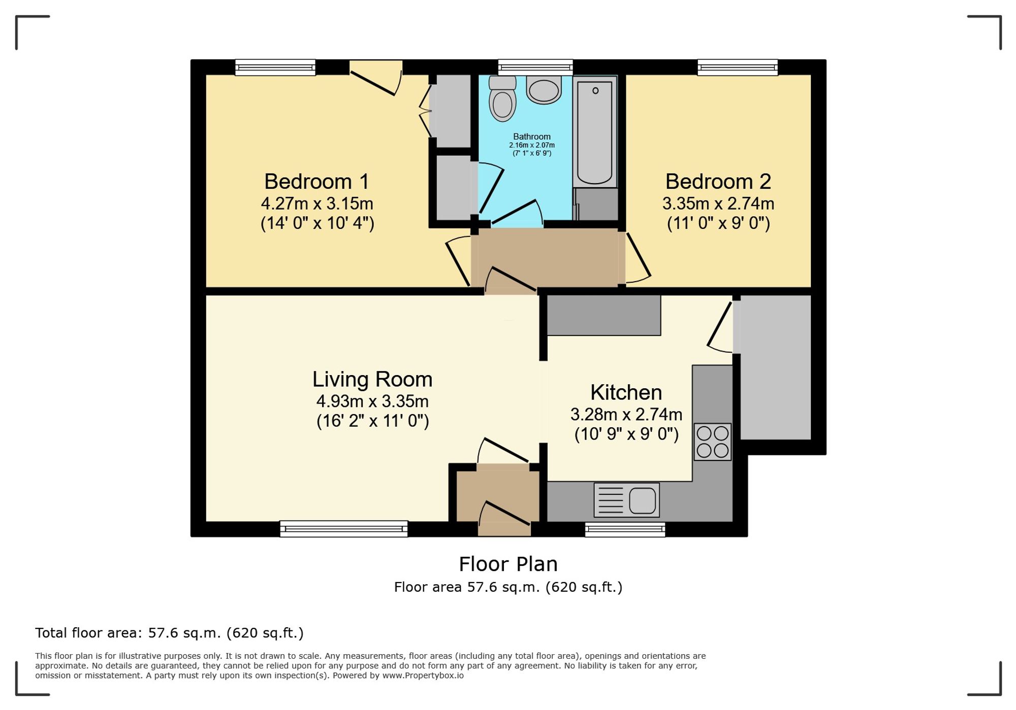 Selsdon Avenue, Woodley, RG5 floorplan