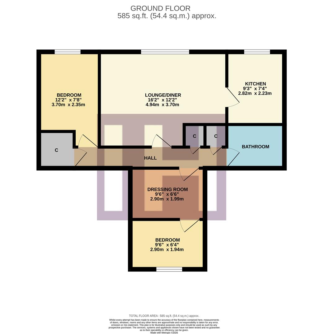 9, Firbeck Walk, Stockton-On-Tees floorplan