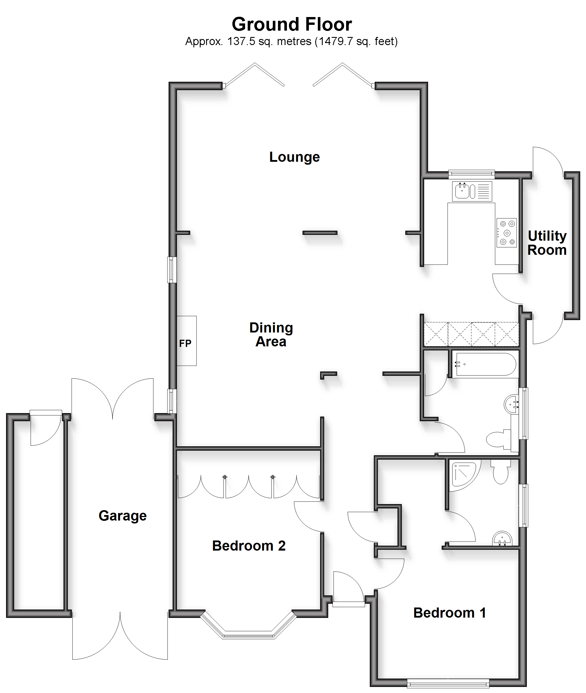 14, Daymerslea Ridge, Leatherhead floorplan