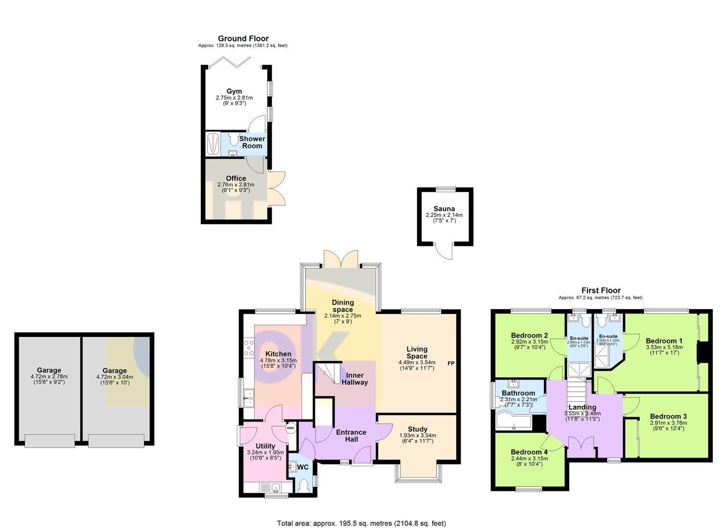 5, Eastview Gardens, Ross-on-Wye floorplan