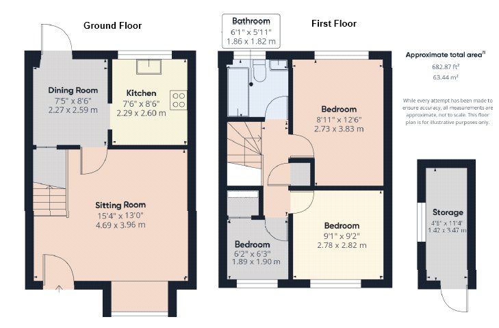 2, Chapman Way, Gloucestershire floorplan