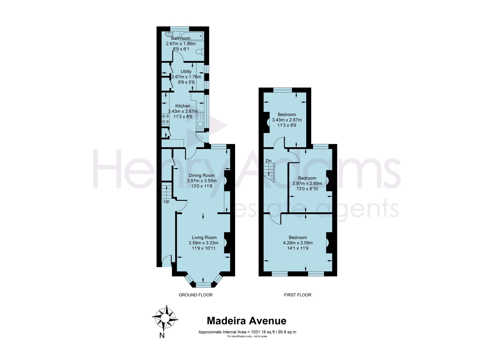 21 Madeira Avenue, Horsham floorplan