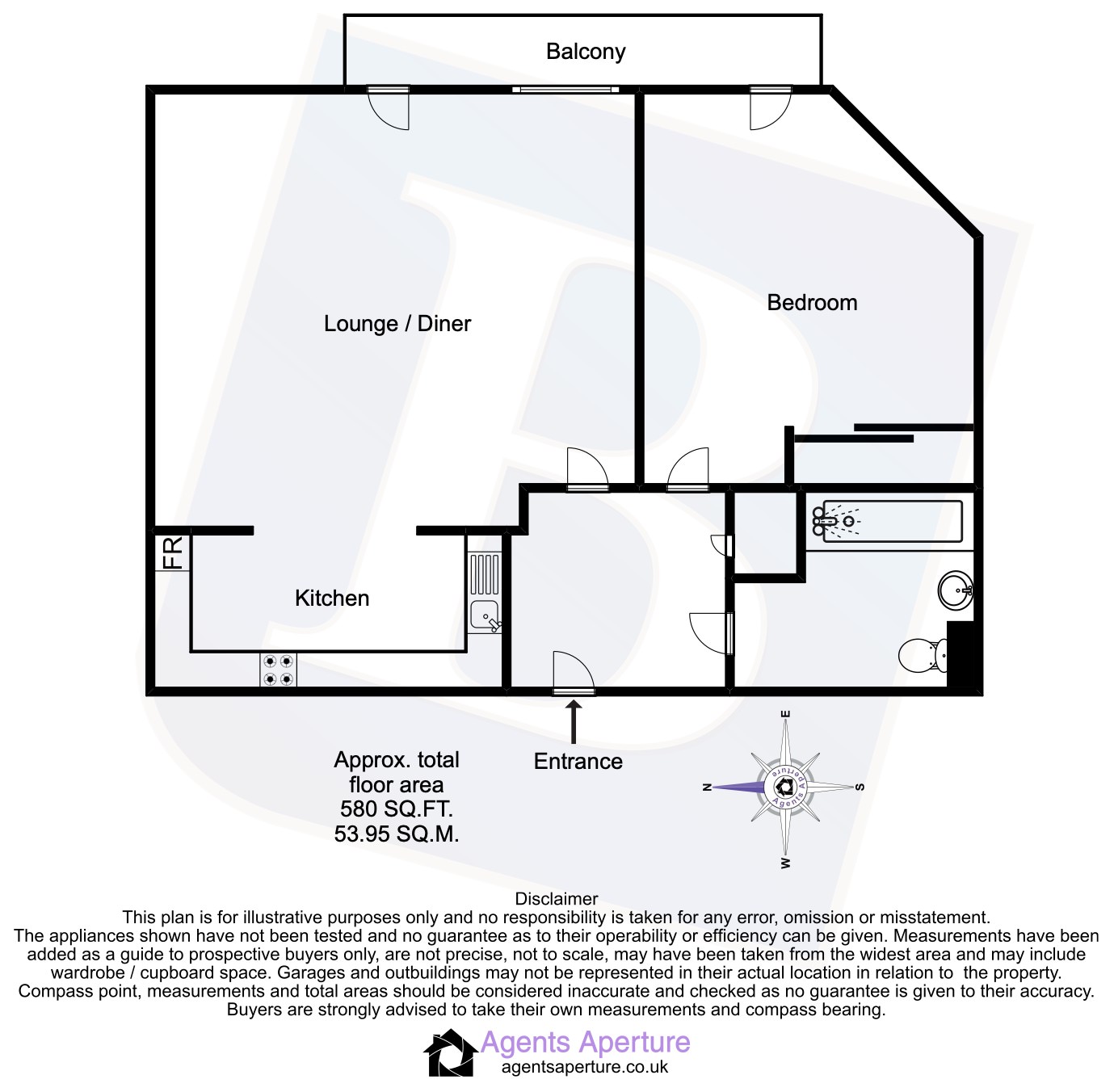 82, Victoria Court, Chelmsford floorplan