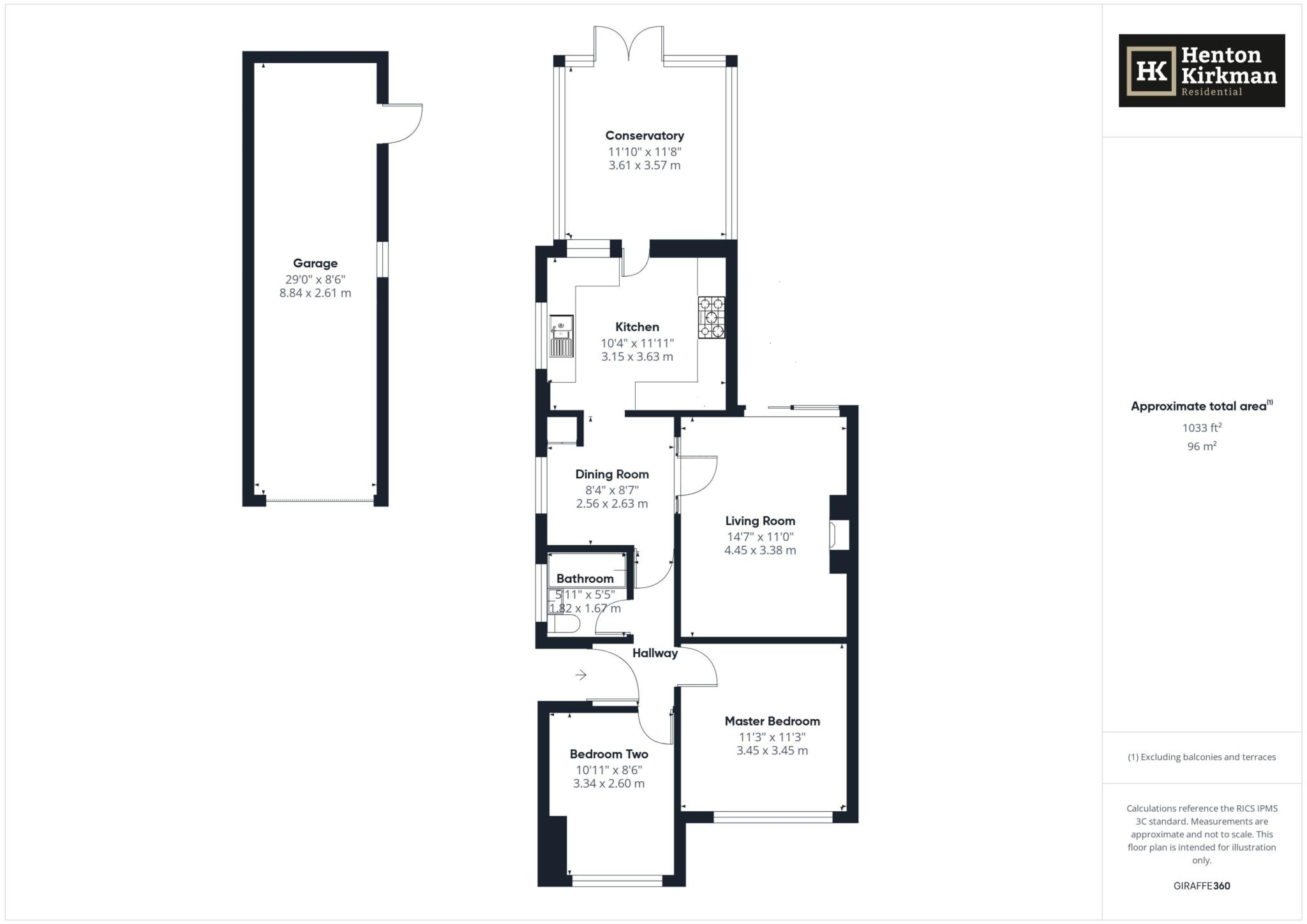 111, Grange Road, Billericay floorplan