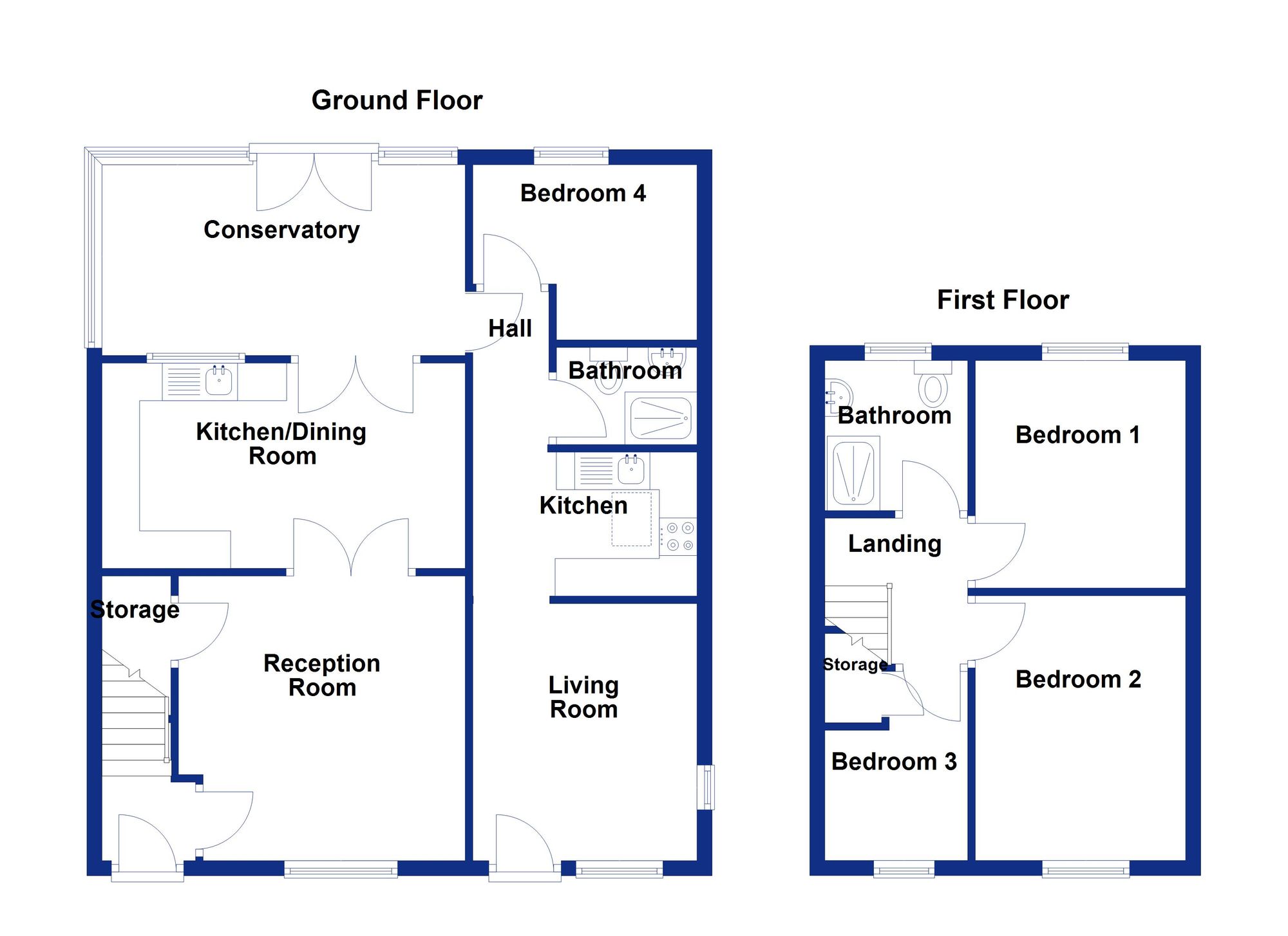 28 Highfield Park, Rossendale floorplan