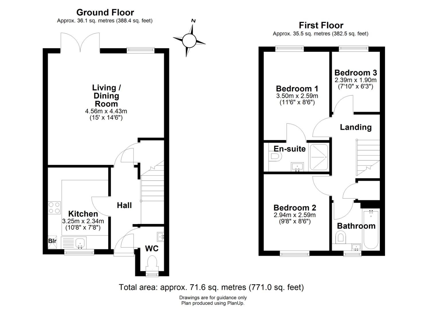 11, Mowlam Close, Cambridge floorplan
