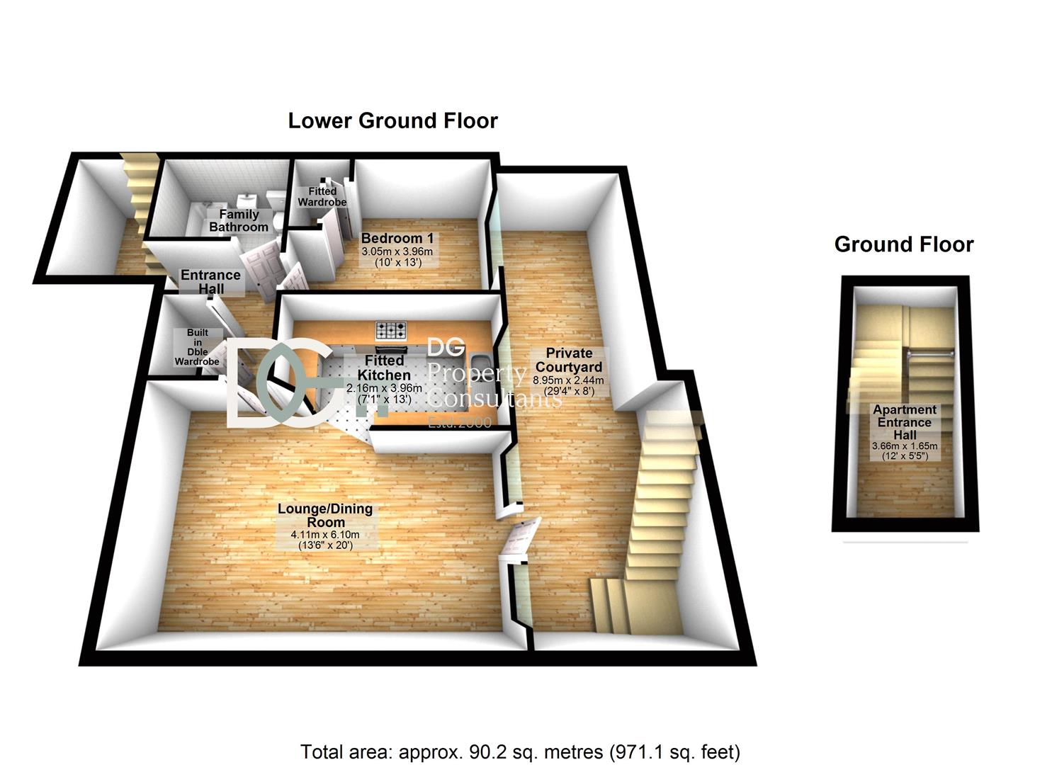 9 The George, High Street, Silsoe, Bedford floorplan
