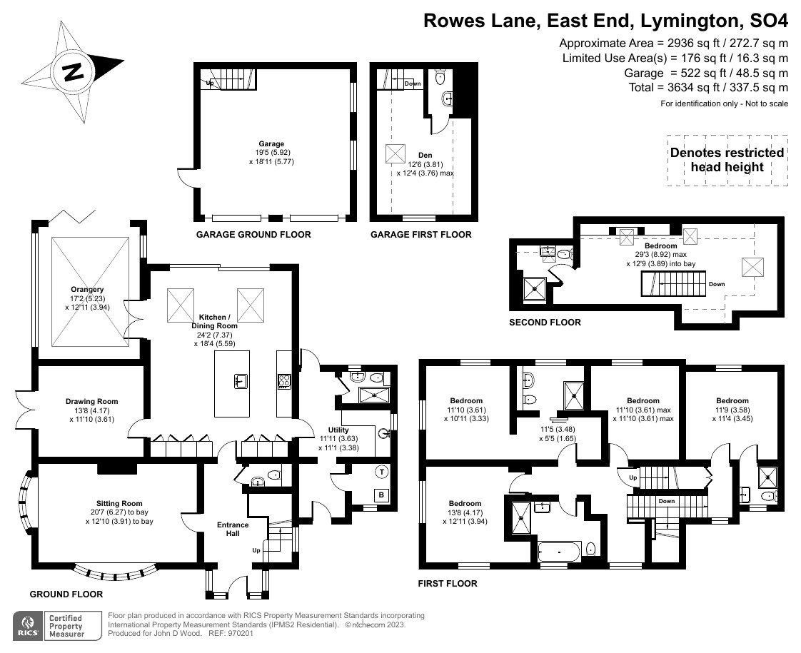 Rowes Lane, Lymington SO41, 5 bedroom property to rent 64515171