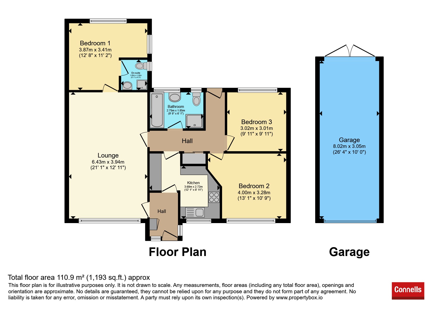 167, Penwill Way, PAIGNTON floorplan