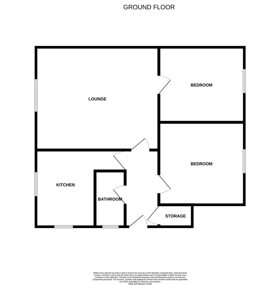 12, Brucefield Terrace, Cowdenbeath floorplan