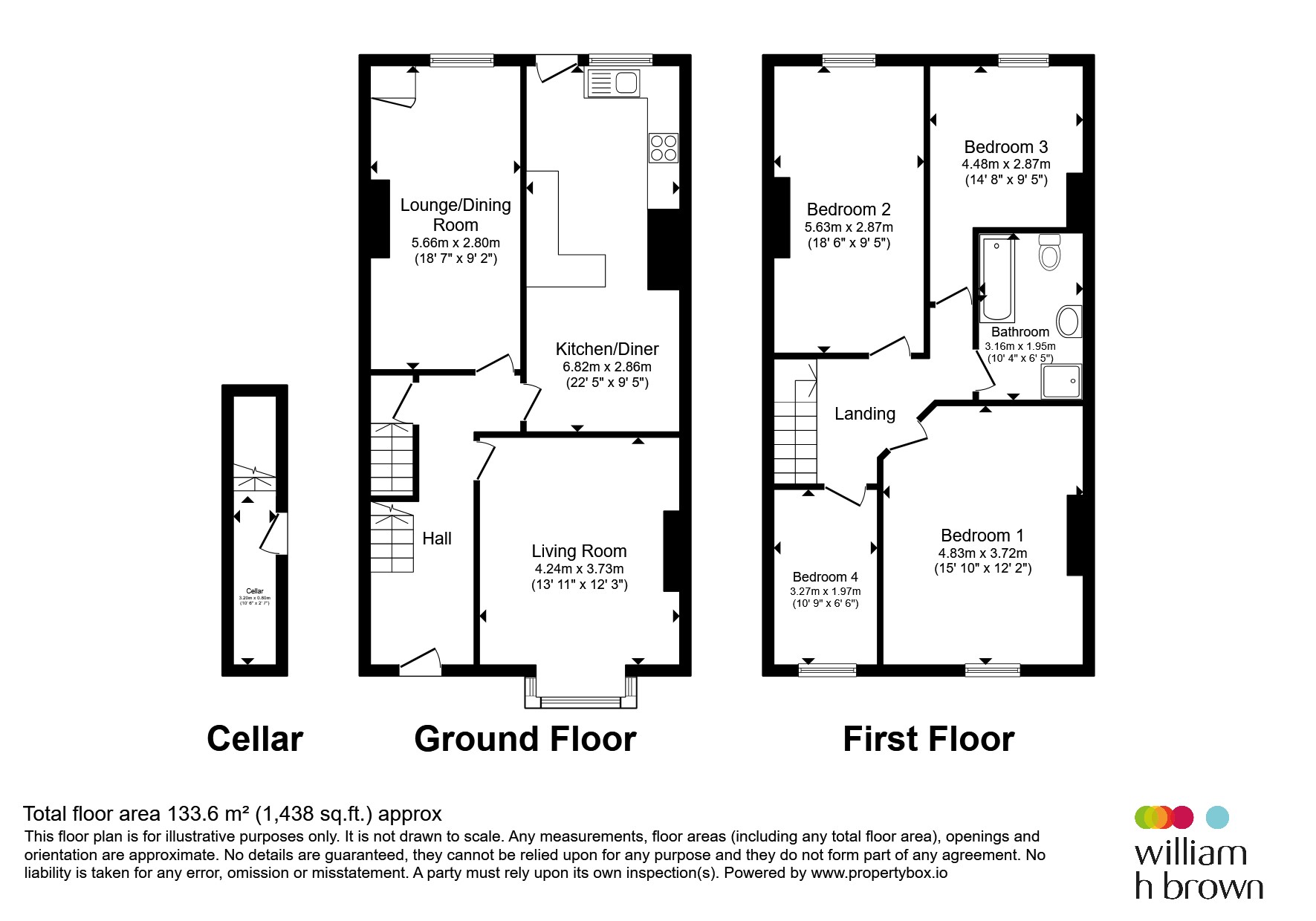 50, Grange View, Leeds floorplan