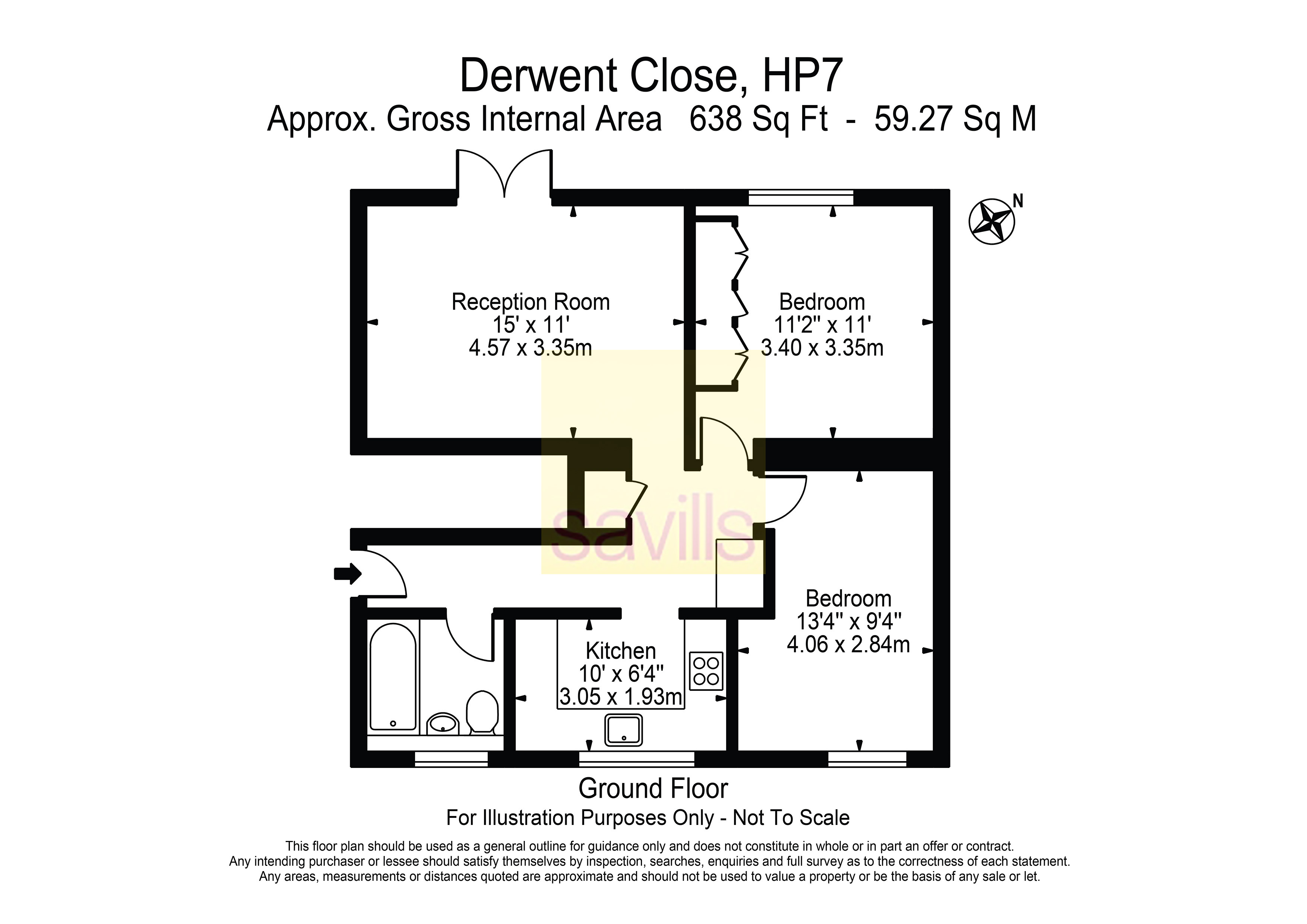 1, Derwent Close, Buckinghamshire floorplan