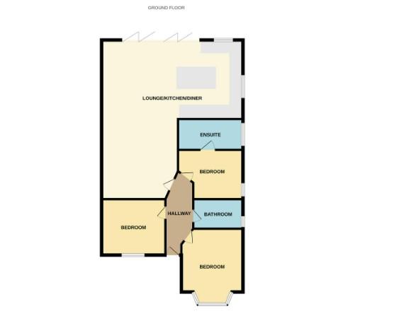 264, Woodside, Leigh-On-Sea floorplan