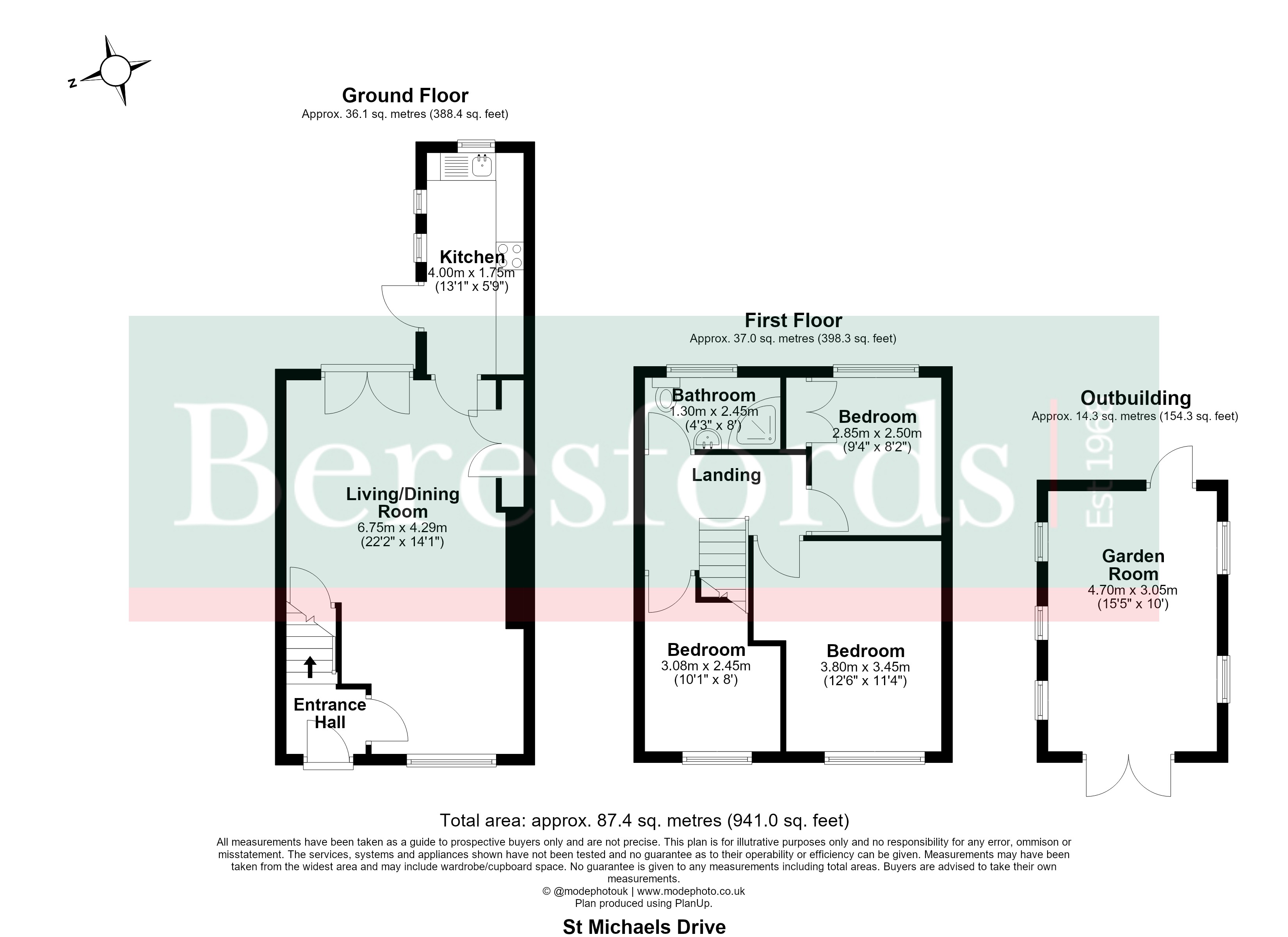 82, St. Michaels Drive, Chelmsford floorplan