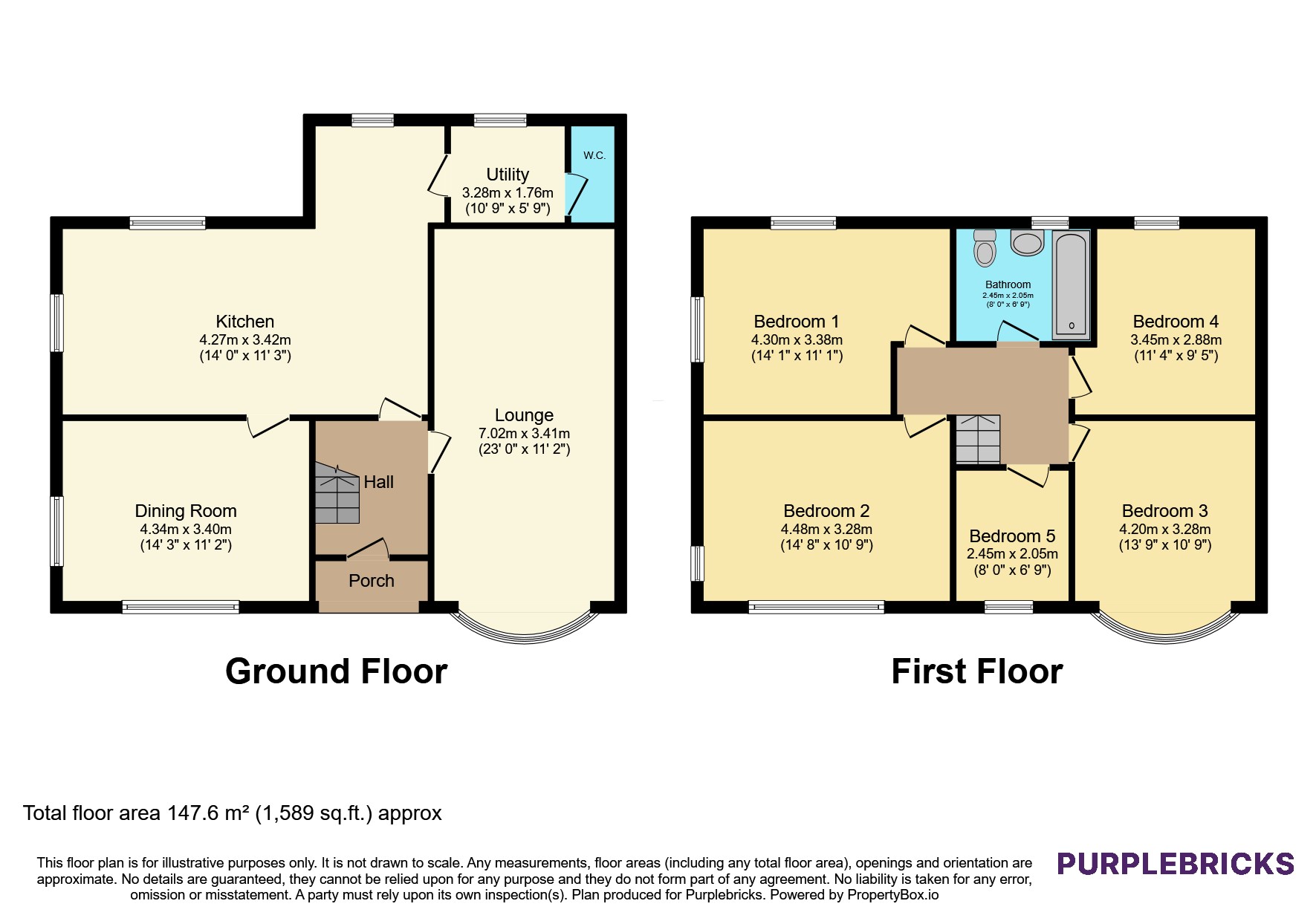 256, Greenmoor Road, Nuneaton floorplan