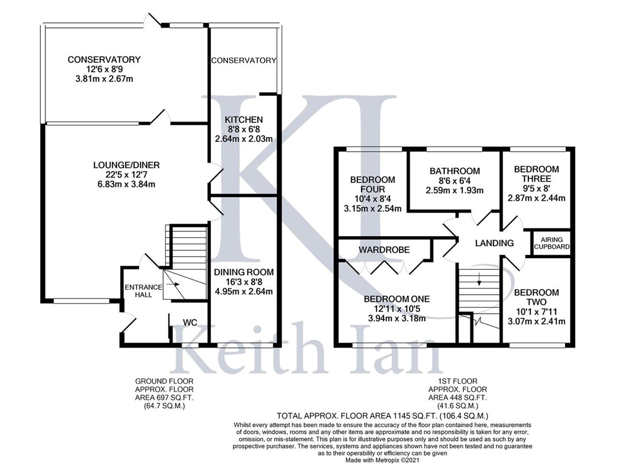 5 Greyfriars, Ware floorplan
