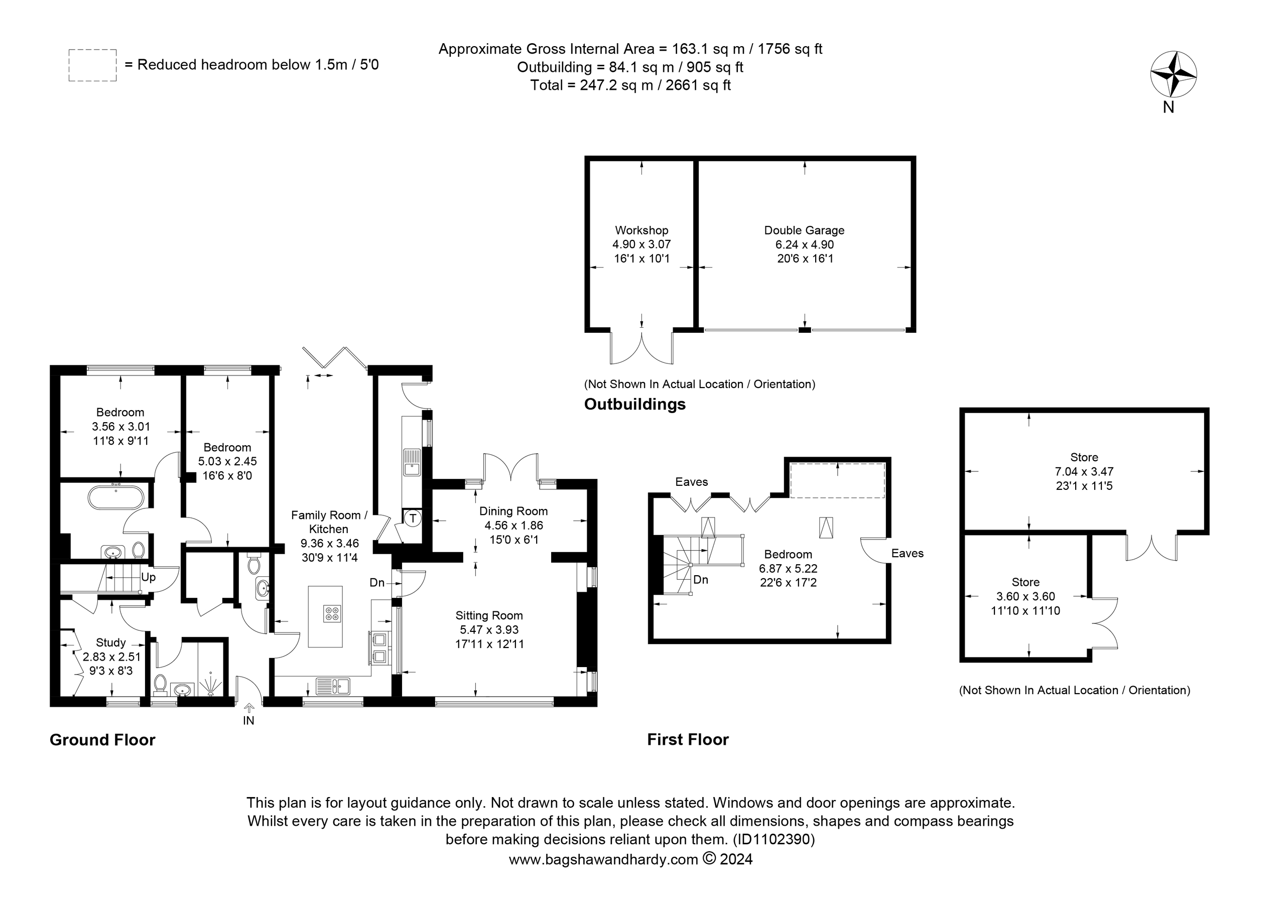1 Eden View, Edenbridge floorplan