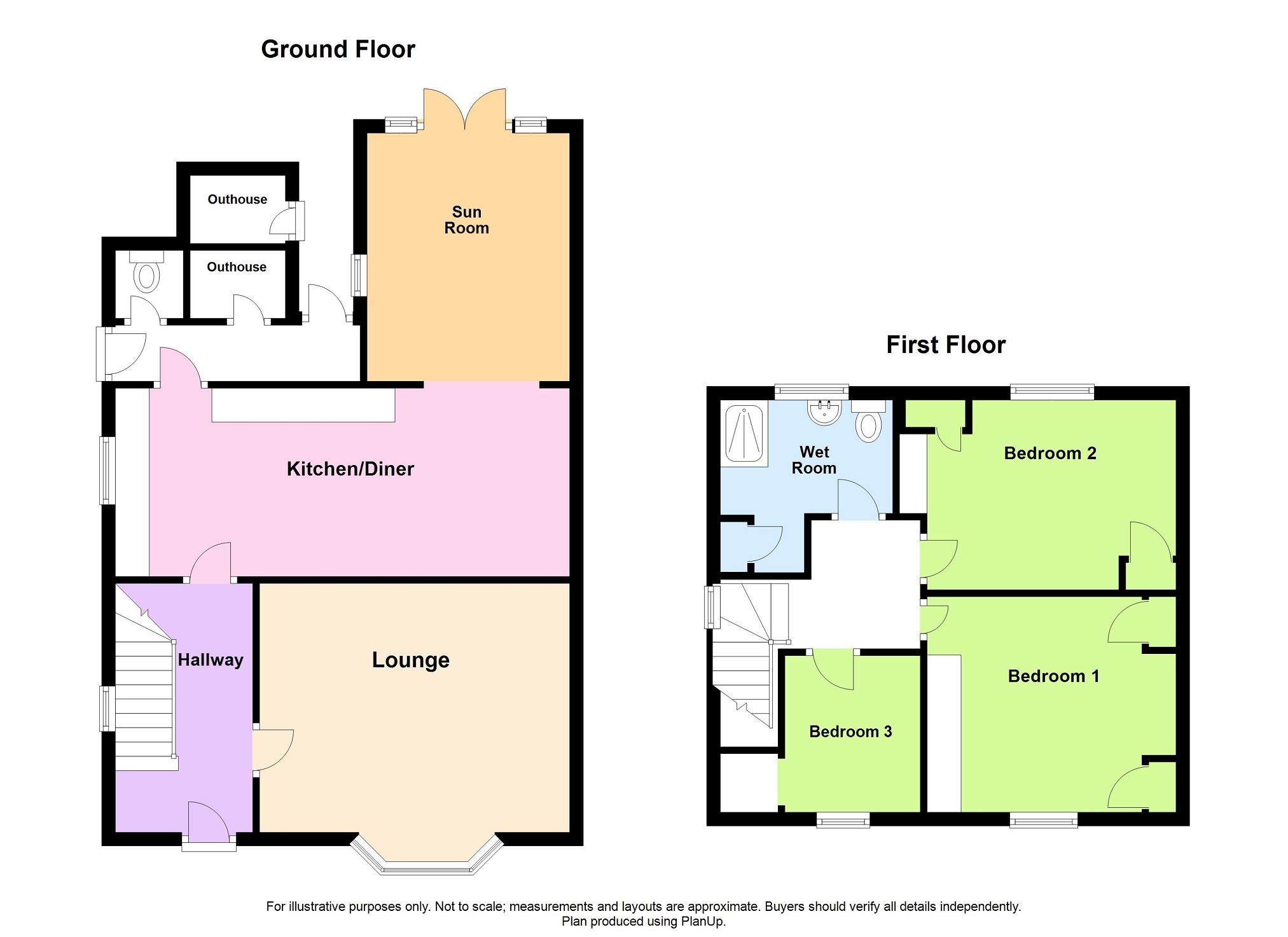 49, Ynyswen, Penycae floorplan