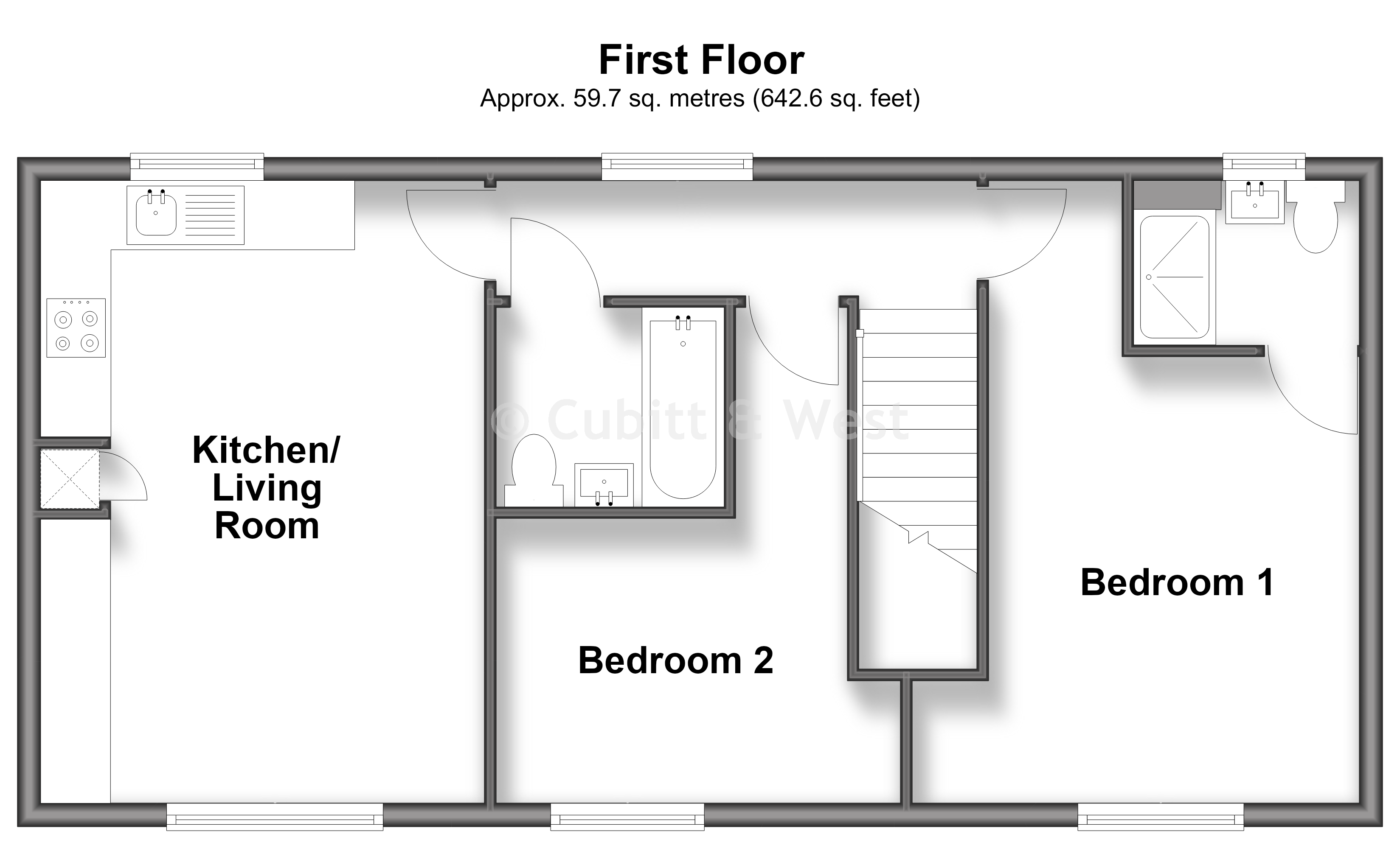 127, Butlers Way, East Grinstead floorplan