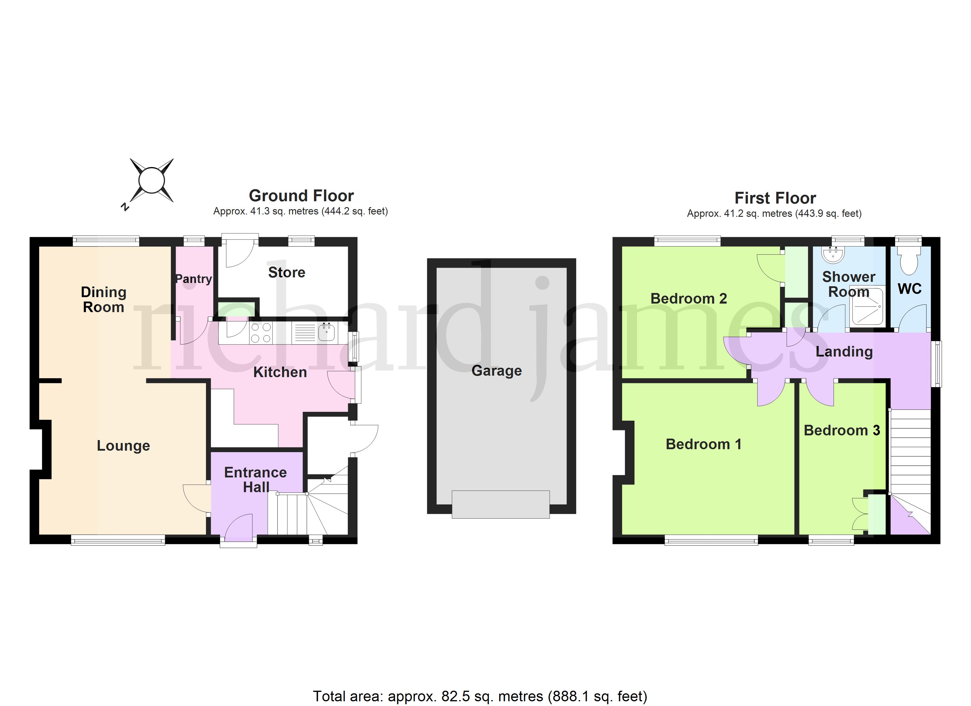 Balmoral Avenue, Rushden floorplan