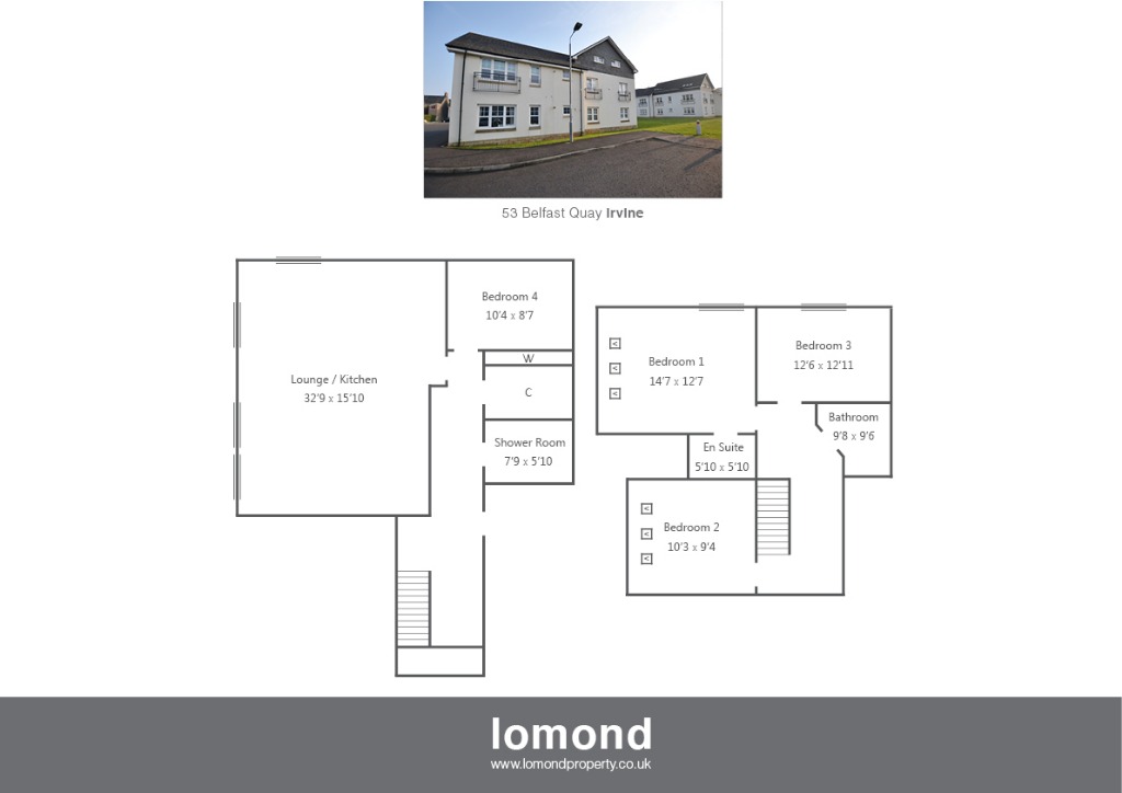 4 Bedrooms Flat for sale in Belfast Quay, Irvine, North Ayrshire KA12