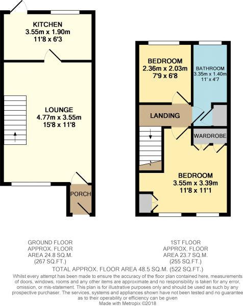 2 Bedrooms Terraced house for sale in Westbury Rise, Church Langley, Harlow CM17