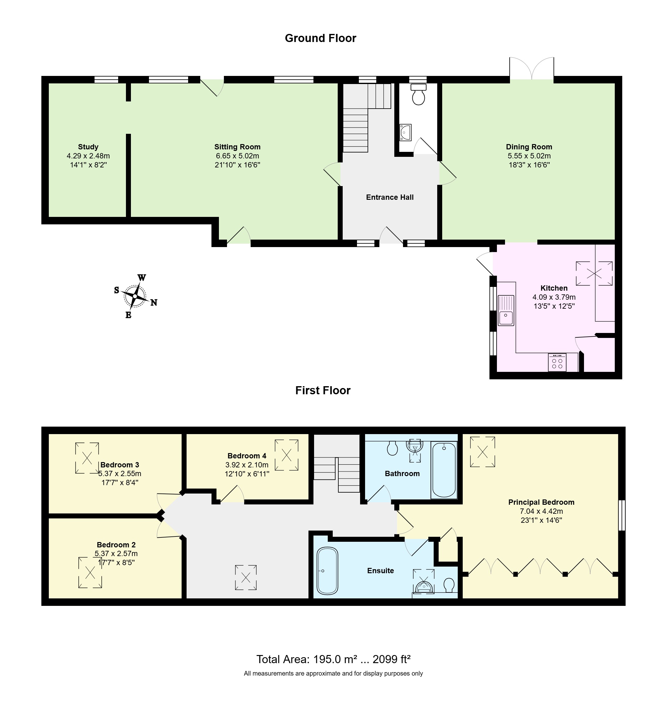 2, College Farm Court, Cambridge floorplan