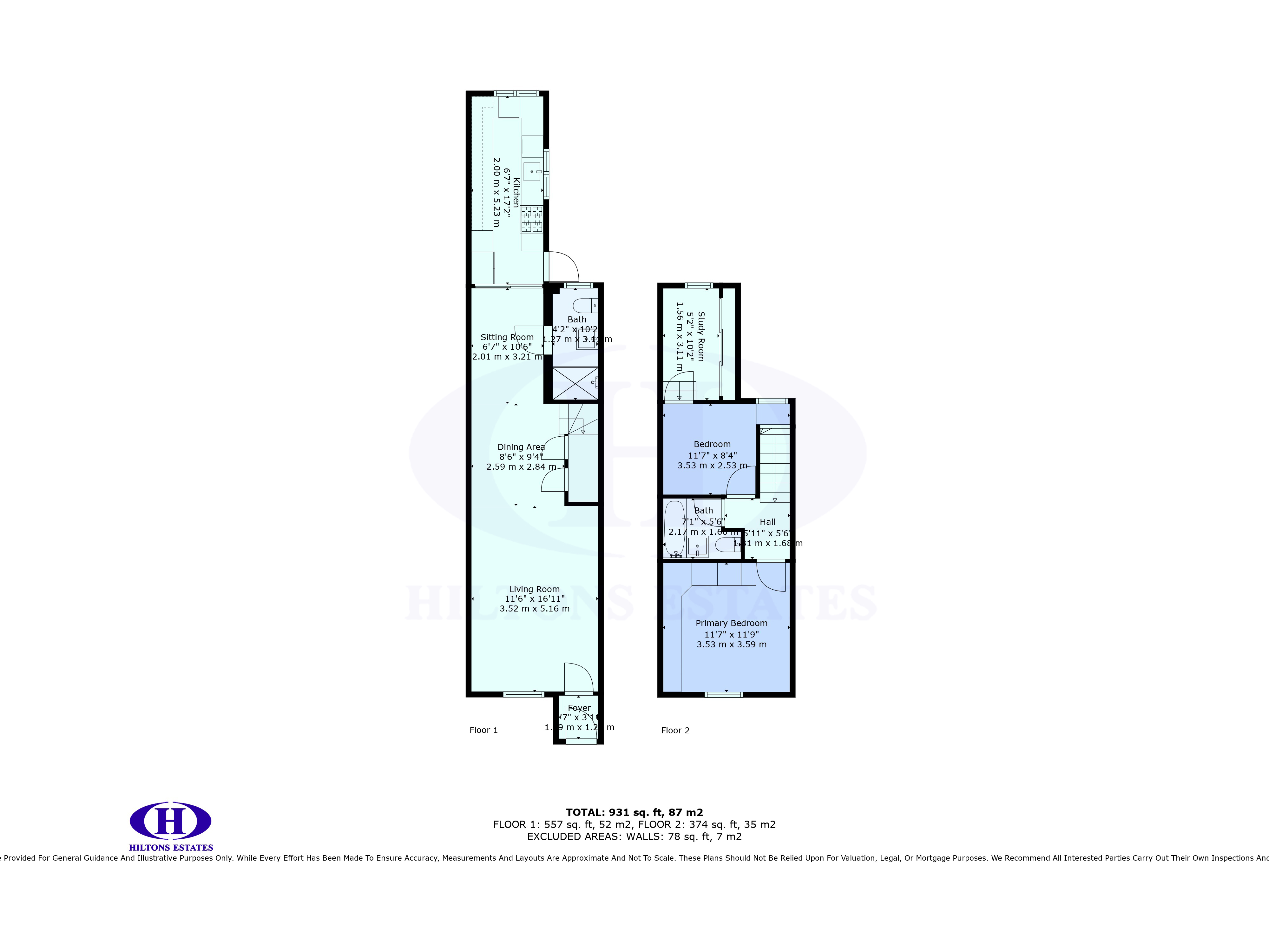 36, Church Road, Heston floorplan