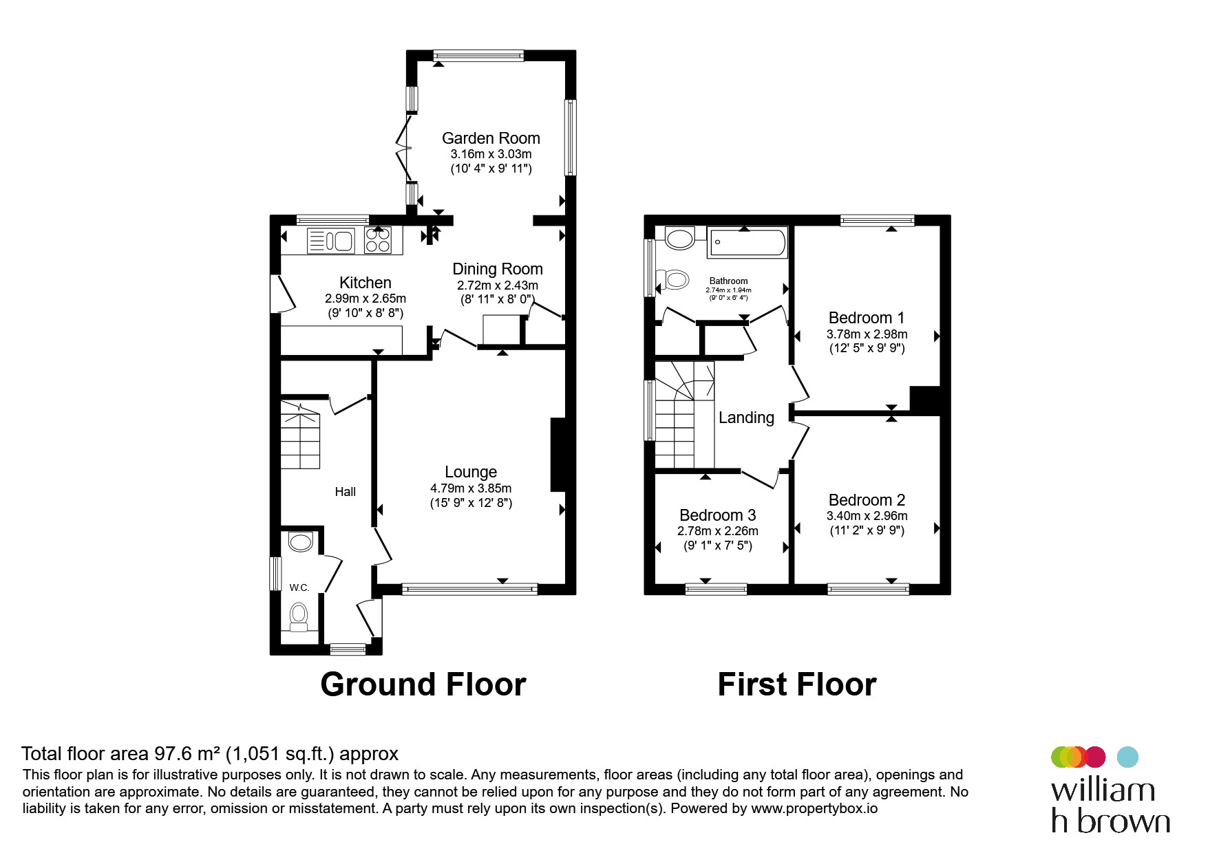 7, St. Michaels Close, Lincoln floorplan