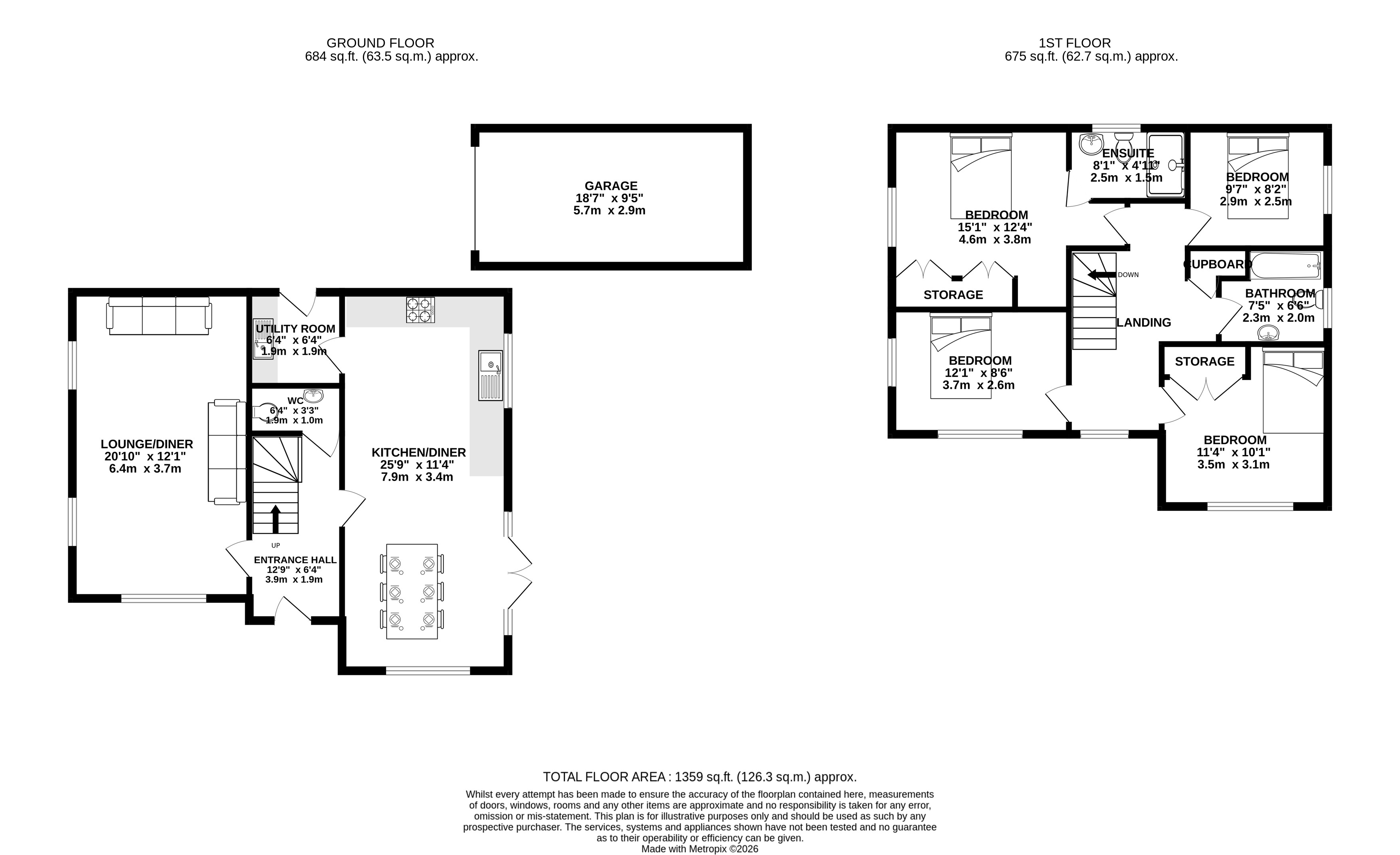 4, Champions Place, West Sussex floorplan