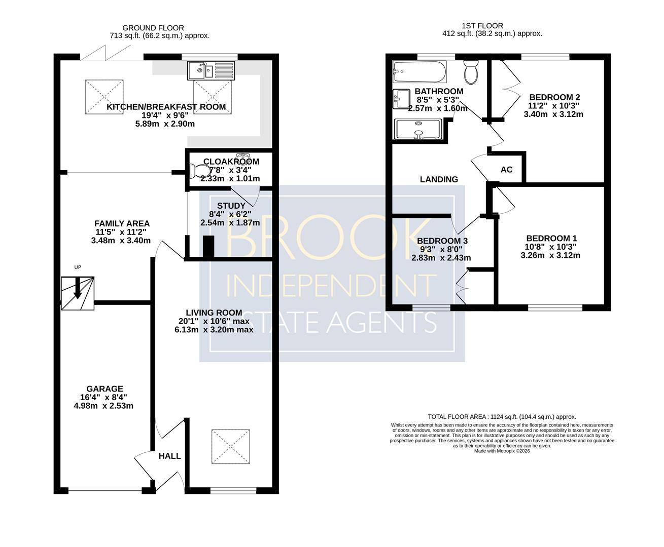 1, Lind Way, Southampton floorplan