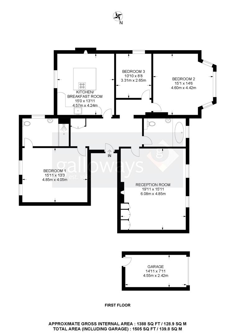 48a, Copers Cope Road, Beckenham floorplan