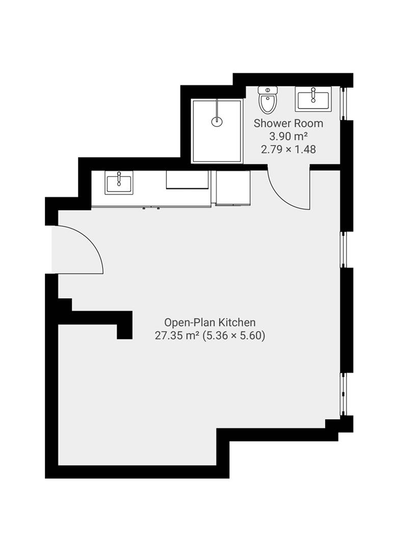 Apartment 90, Sky Gardens, 16, Crosby Road North, Liverpool floorplan