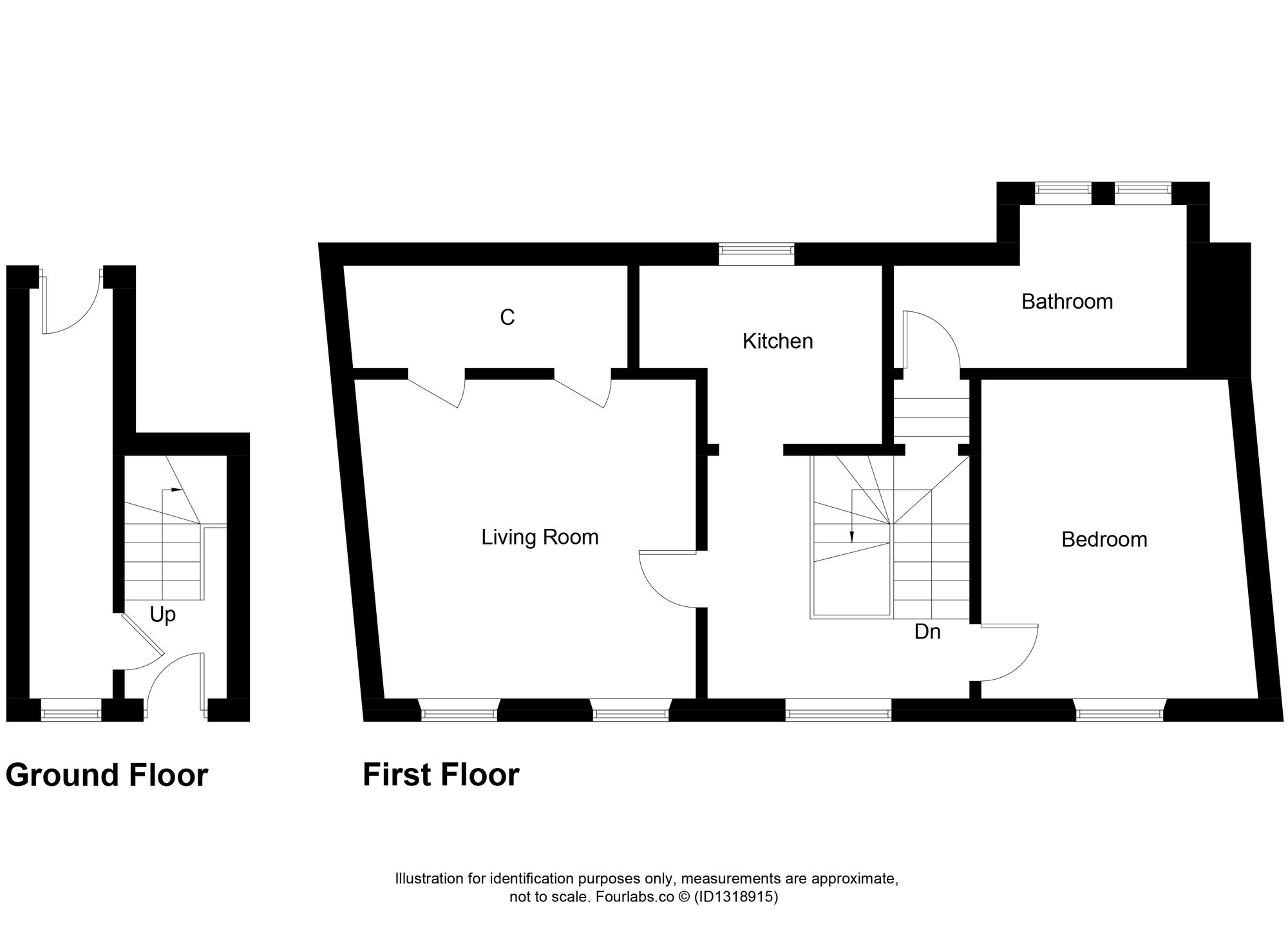 124, High Street, Leslie, KY6 floorplan