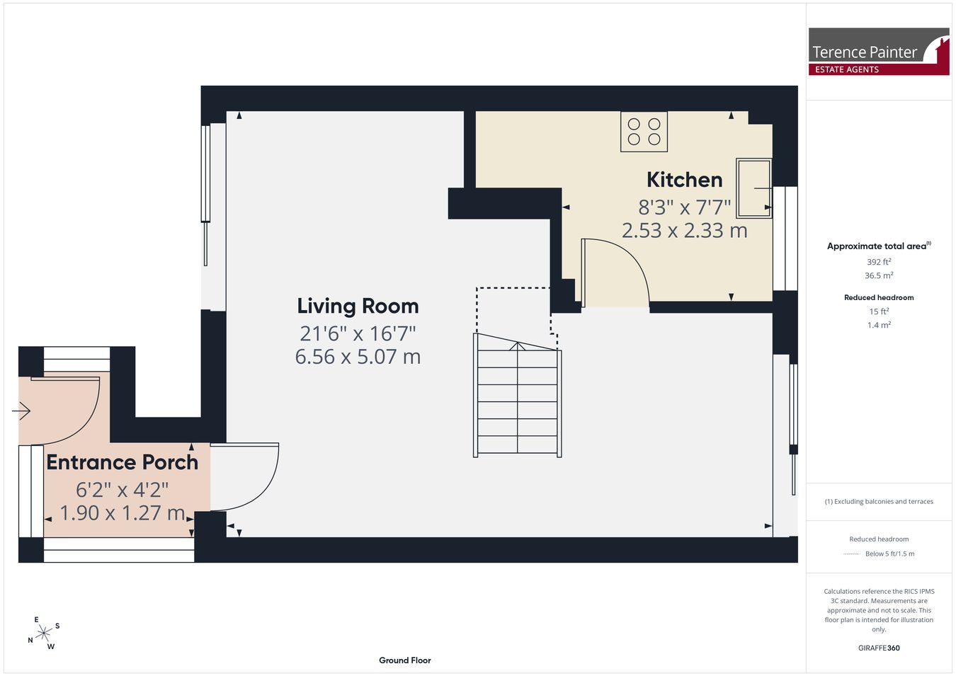 6, Lamberhurst Way, Margate floorplan