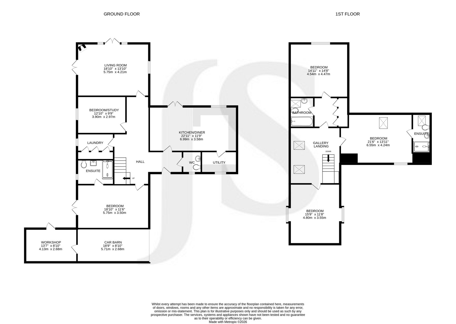 Forest Barn Mews,5, Forest Lane, Worthing floorplan